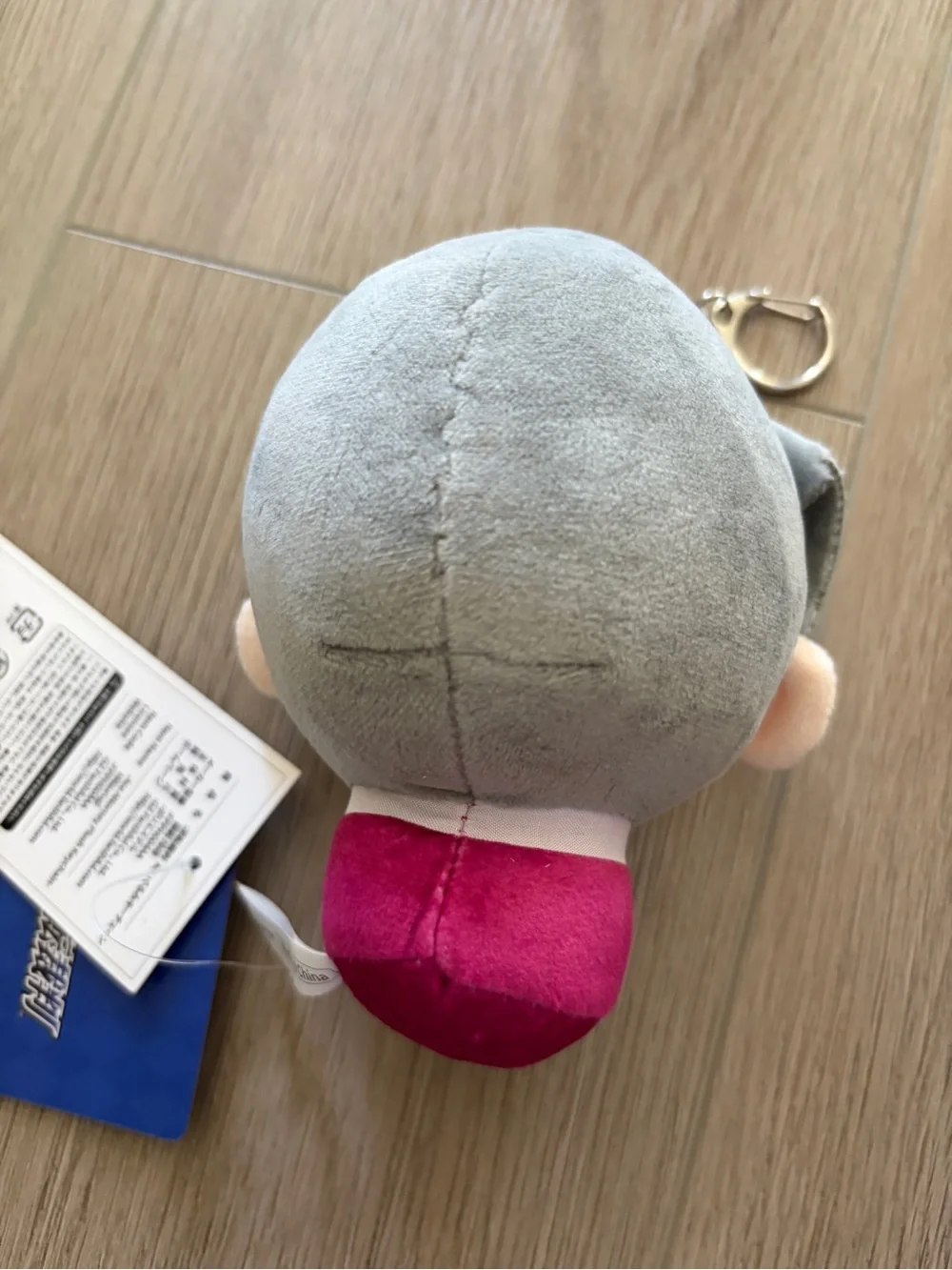 Ace Attorney Edgeworth Plush Keychain